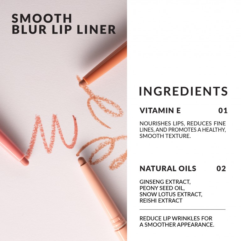 CathyDollxMaeng Smooth Blur Lip Liner 0.4g