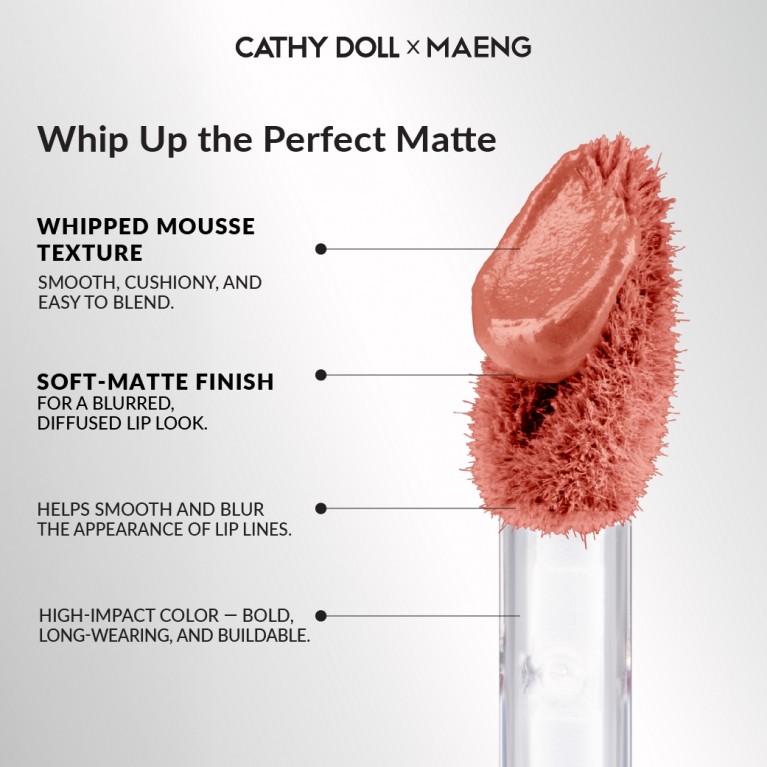 CathyDollxMaeng Whip Matte Lip 2.8g