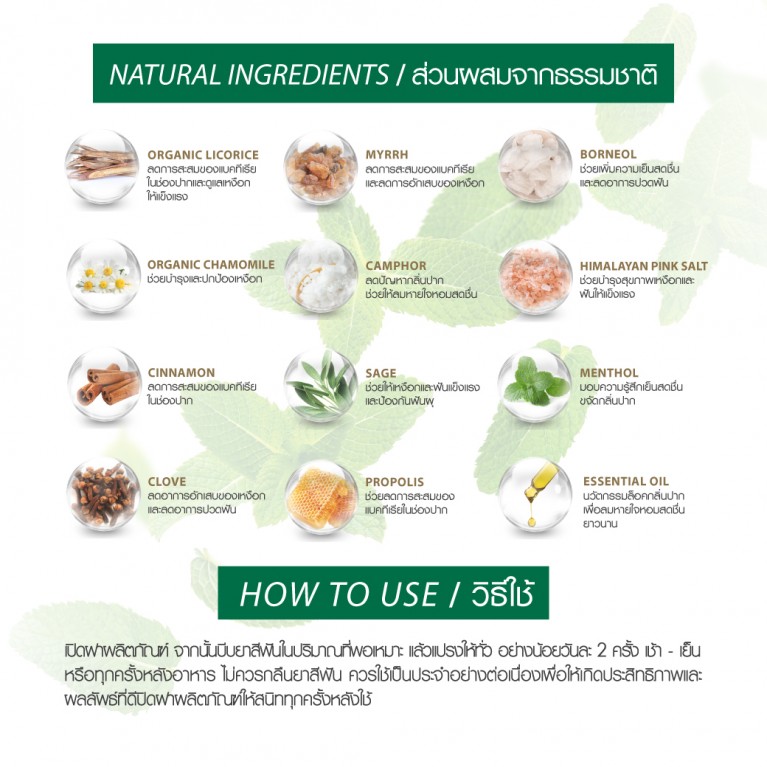 Skynlab Organic Premium Herbs Toothpaste 50g 