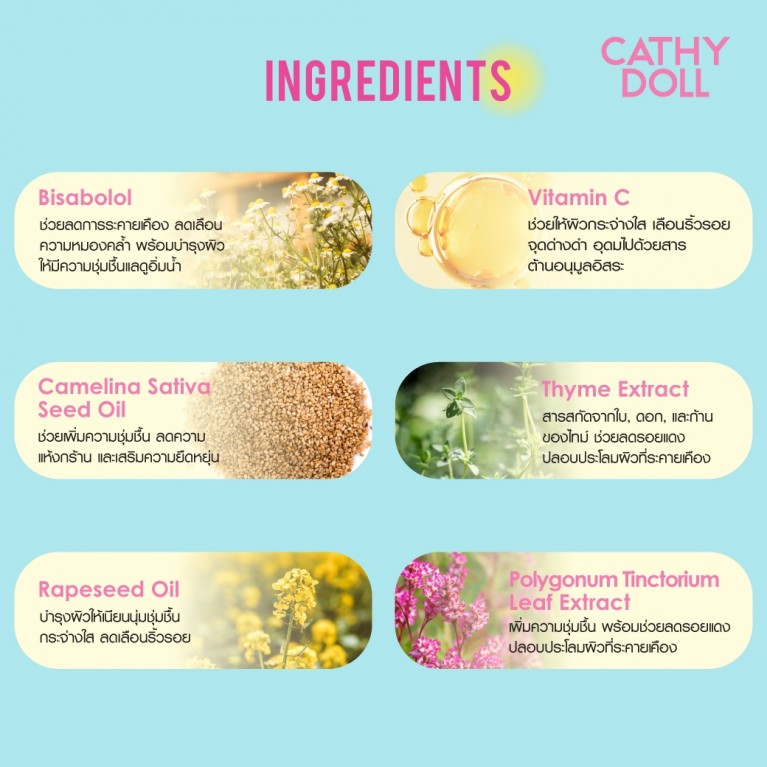 Cathy Doll Sundrop Melablush SPF50+ PA++++ 6g