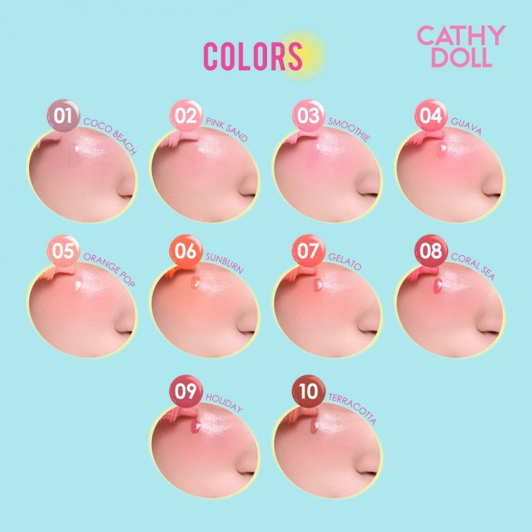 Cathy Doll Sundrop Melablush SPF50+ PA++++ 6g