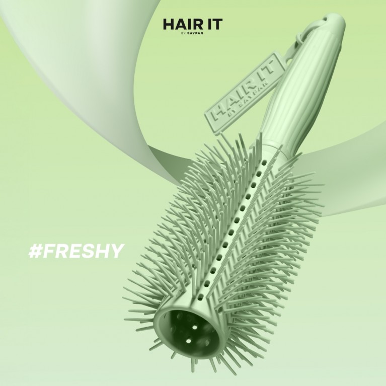 HAIR IT Round Roller Hairbrush