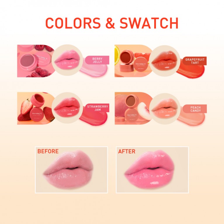 Baby Bright Morning C Color Lip Mask 3.8g 