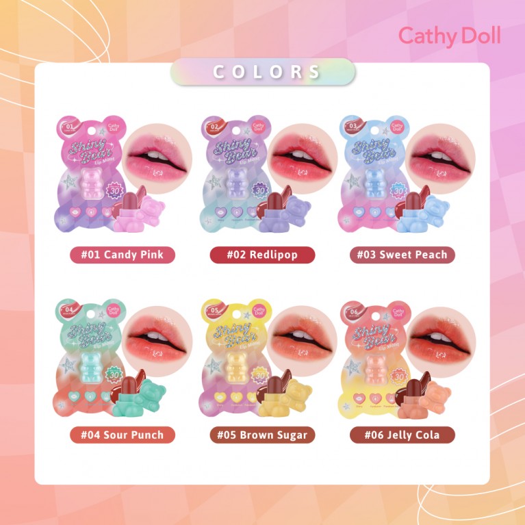 Cathy Doll Shiny Bear Lip Moist 1.1g 