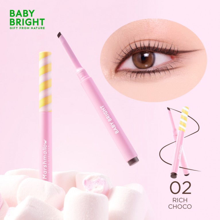 Baby Bright มาร์ชเมลโล่คลิกอายไลเนอร์ 0.10g 