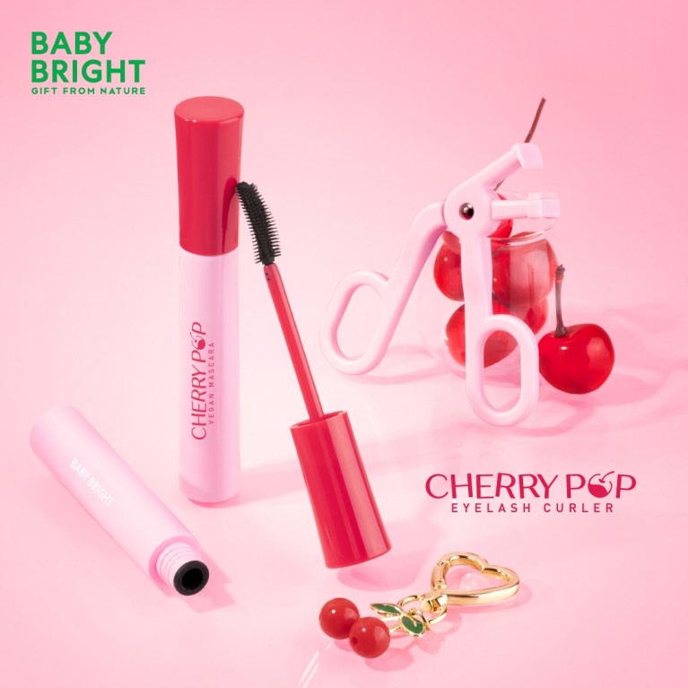 Baby Bright Cherry Pop Eyelash Curler