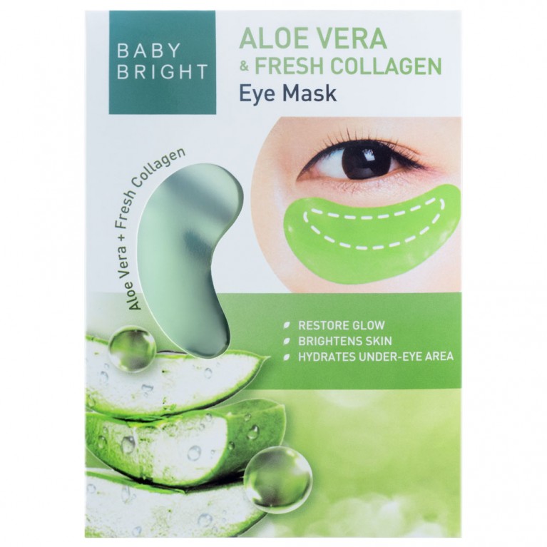 Baby Bright Aloe Vera & Fresh Collagen Eye Mask 2.5g x 1Pair (Y2022)