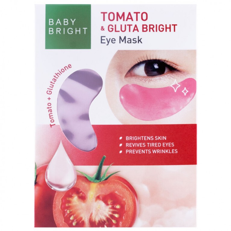 Baby Bright Tomato & Gluta Bright Eye Mask 2.5g x 1Pair (Y2022)