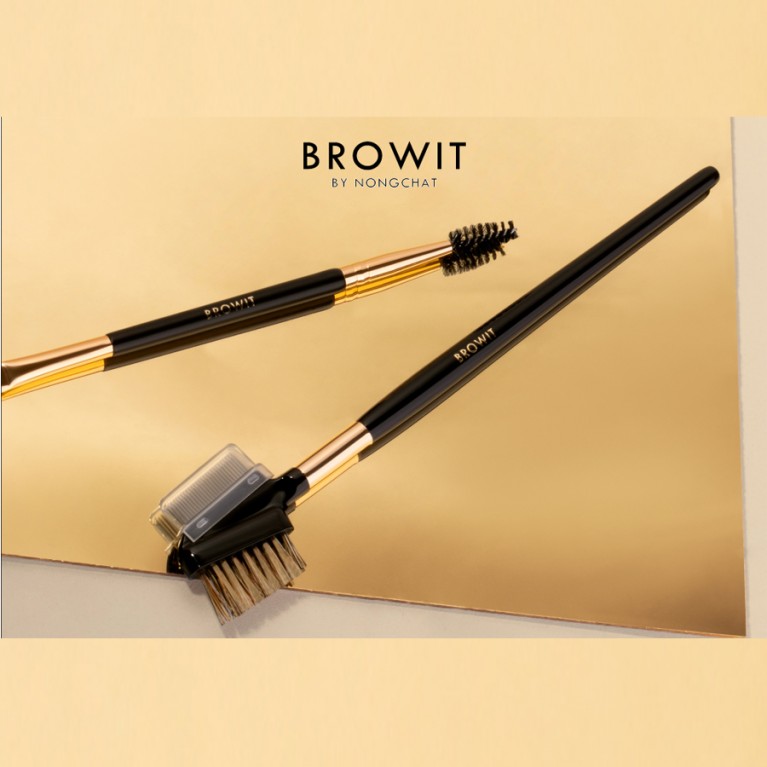 Browit Professional Brow Comb & Brow Brush 