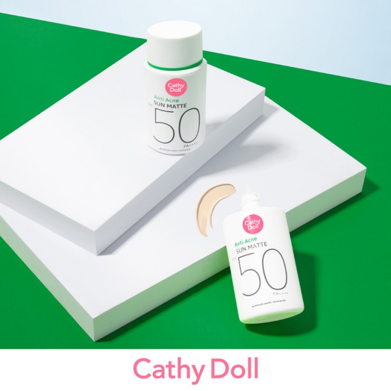 Cathy Doll Anti Acne Sun Matte SPF50 PA++++ 15g 