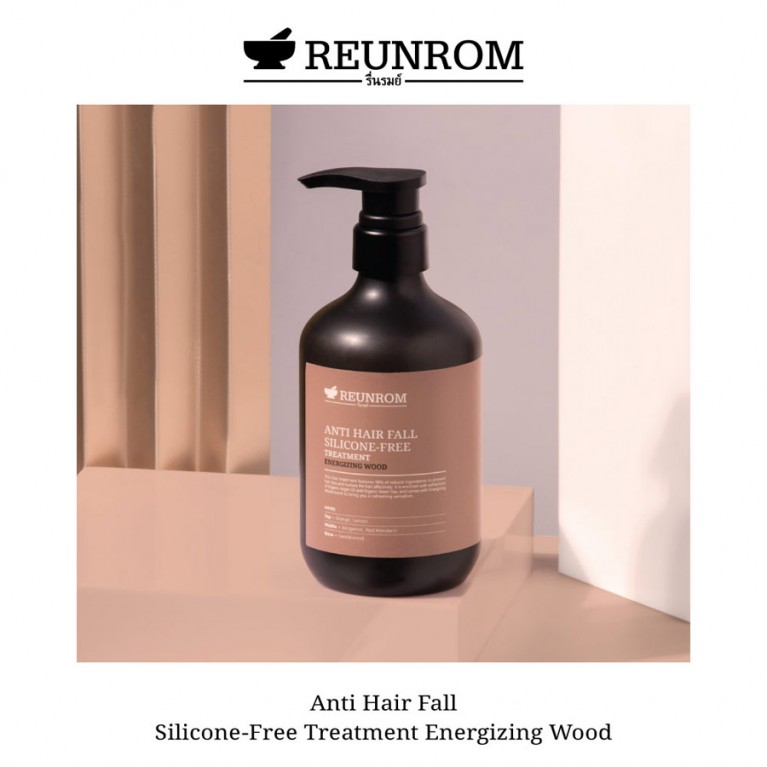 Reunrom Anti Hair Fall Silicone-Free Treatment 500ml Energizing Wood