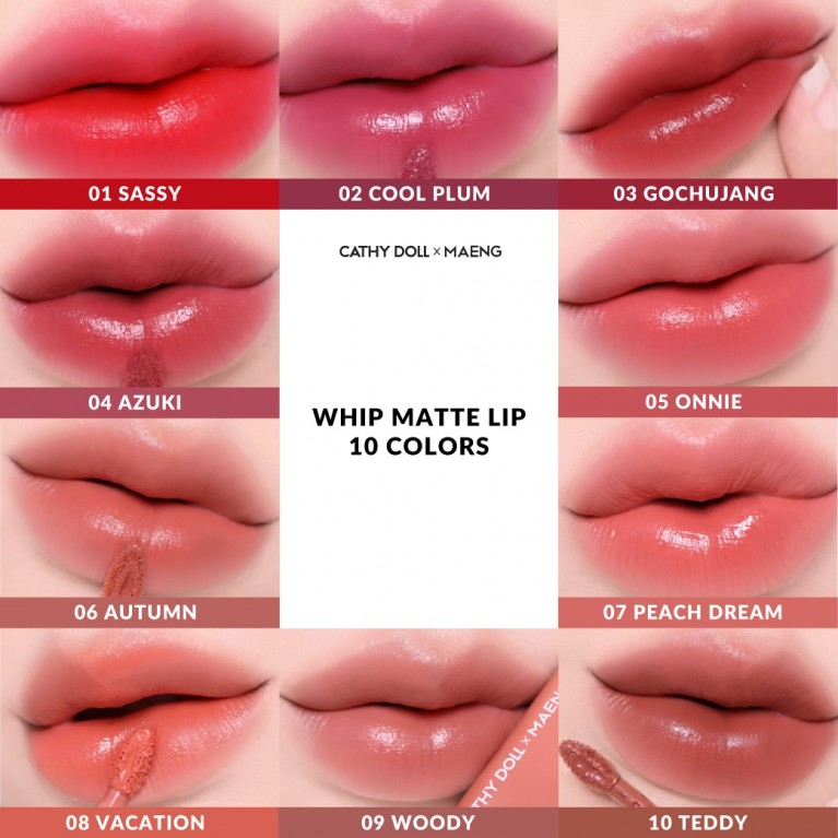 CathyDollxMaeng Whip Matte Lip 2.8g