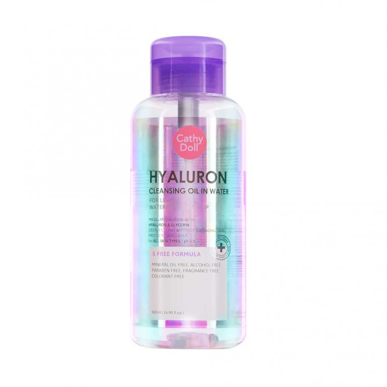 Cathy Doll Hyaluron Cleansing Oil in Water 500ml 