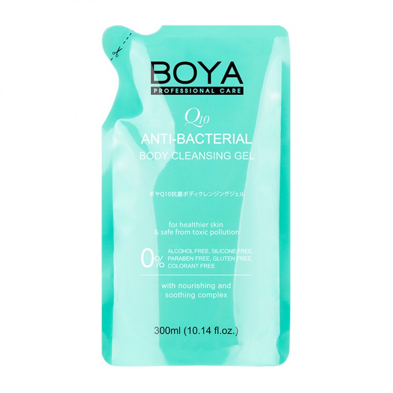 Boya Q10 Anti-Bacterial Body Cleansing Gel 300ml (Refill) 