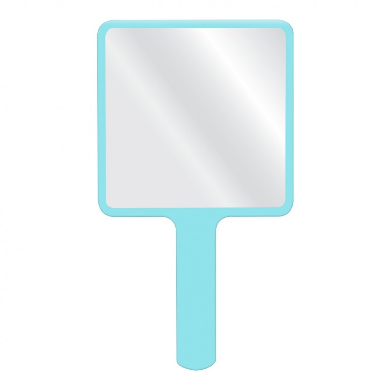 Boya กระจกแต่งหน้า Look at Me Mirror สีฟ้า