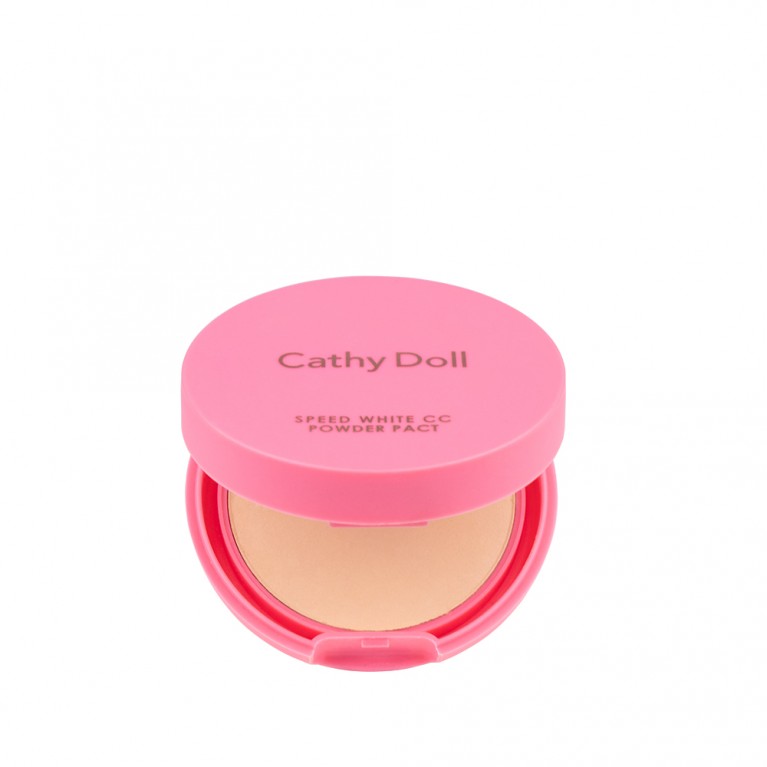 Cathy Doll Speed White CC Powder Pact SPF40 PA+++ 4.5g #23 Natural Beige (Y2020)