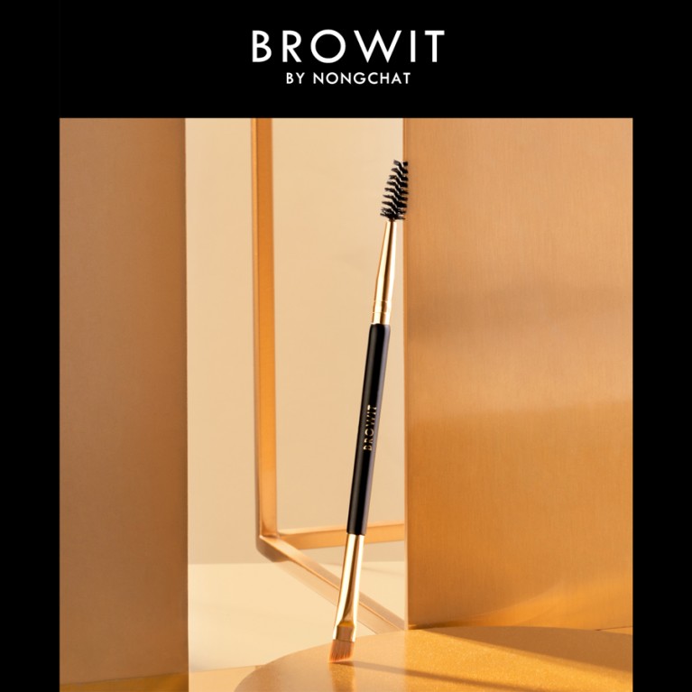 Browit Professional Angle Brush & Brow Spoolie 