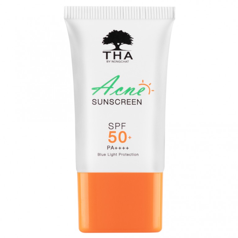 THA BY NONGCHAT Acne Sunscreen SPF50+ PA++++ 15g 