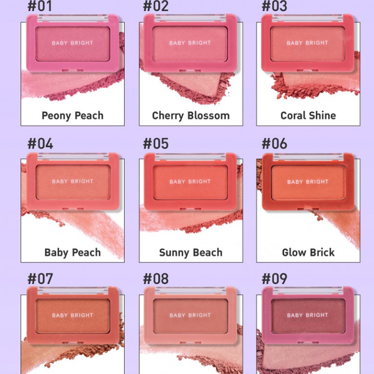 Baby Bright Face Shine Blusher 4.5g