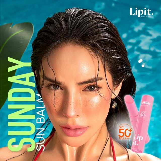 Lip it Sunday Sun Balm 3g. (ซันเดย์ซันบาล์ม เอสพีเอฟ50+ พีเอ++++ 3g.) ลิปอิท