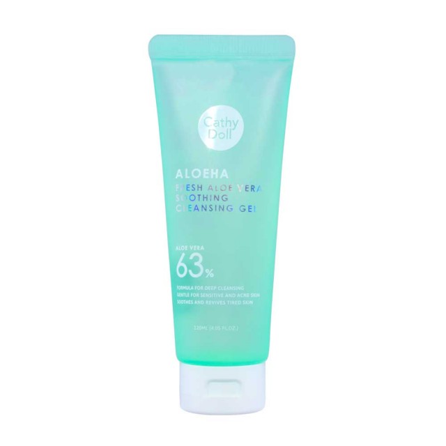 Cathy Doll Aloe Ha Fresh Aloe Vera Soothing Cleansing Gel 120ml (Y2019)