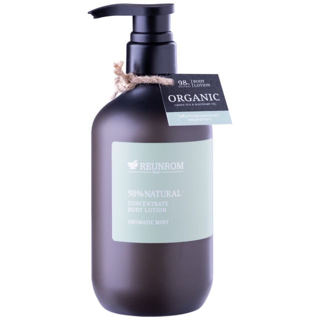Reunrom ไนน์ตี้เอทเปอร์เซ็นต์เนเชอรัลคอนเซ็นเทรทบอดี้โลชั่น 500ml Aromatic Mint 
