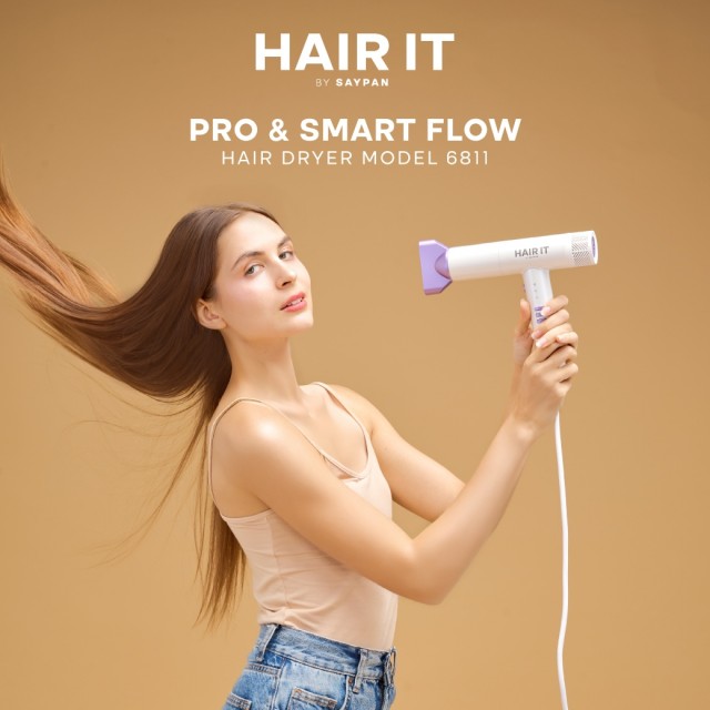 HAIR IT Pro & Smart Flow Hair Dryer Model 6811