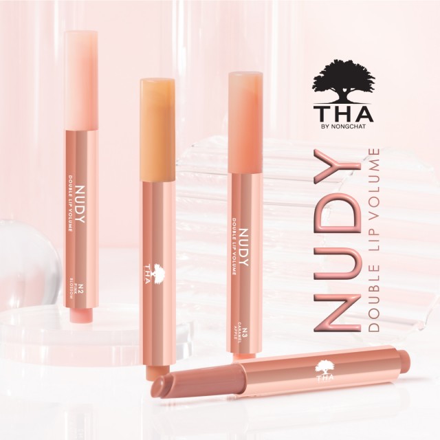 THA BY NONGCHAT Nudy Double Lip Volume 2g 