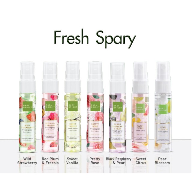 Baby Bright Pretty Rose Fresh Spray 20ml