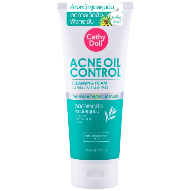Cathy Doll Acne Oil Control Cleansing Foam 150ml 