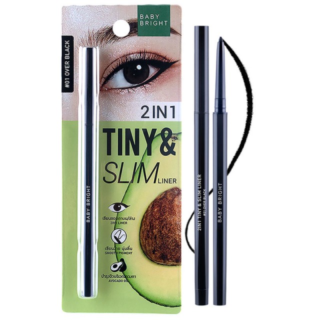 Baby Bright 2 in 1 Tiny & Slim Liner 0.1g