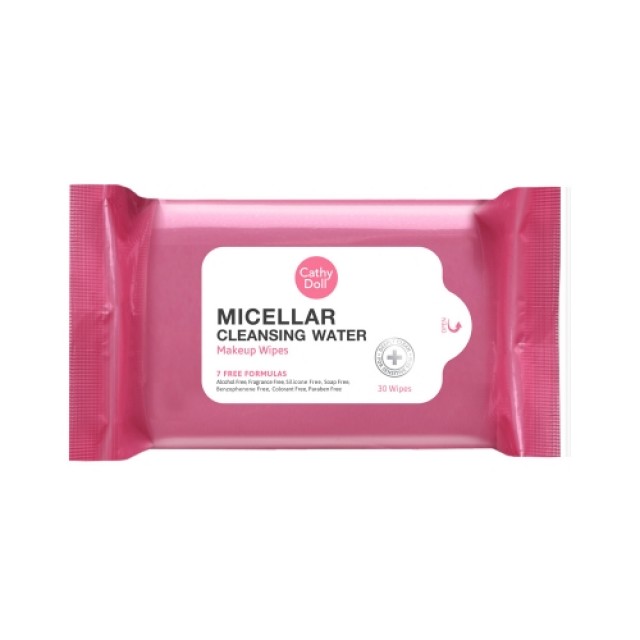 Cathy Doll Micellar Cleansing Water Makeup Wipes 30Sheets 