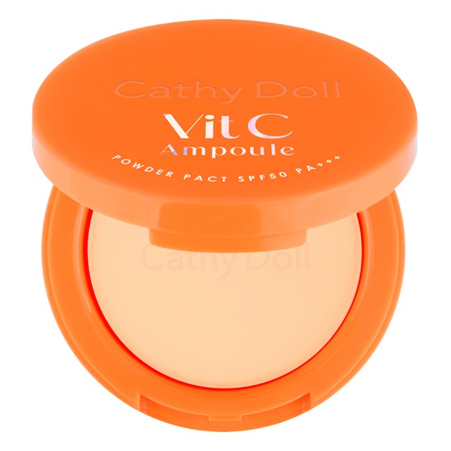 Cathy Doll Vit C Ampoule Powder Pact SPF50 PA+++ 6g 02 Light Beige