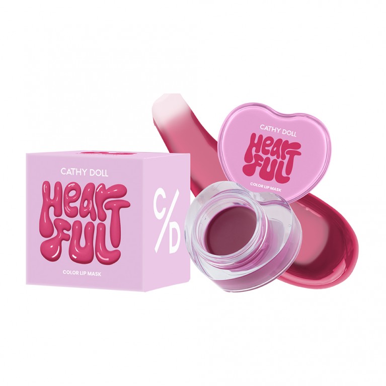 Cathy Doll ฮาร์ทฟูลคัลเลอร์ลิปมาสก์ 7g