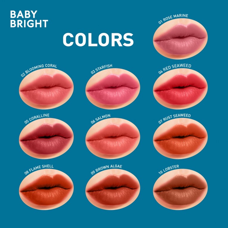 Baby Bright เจนเทิลแมทท์คอลลาเจนลิปสติก 3.7g