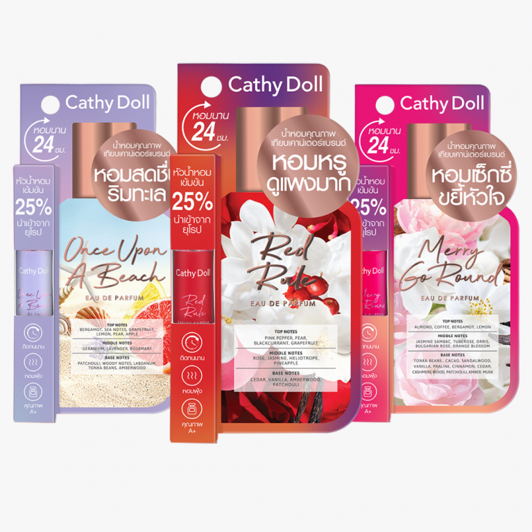 Cathy Doll โอเดอพาร์ฟูม 5ml เคที่ดอลล์ New Series กลิ่นใหม่