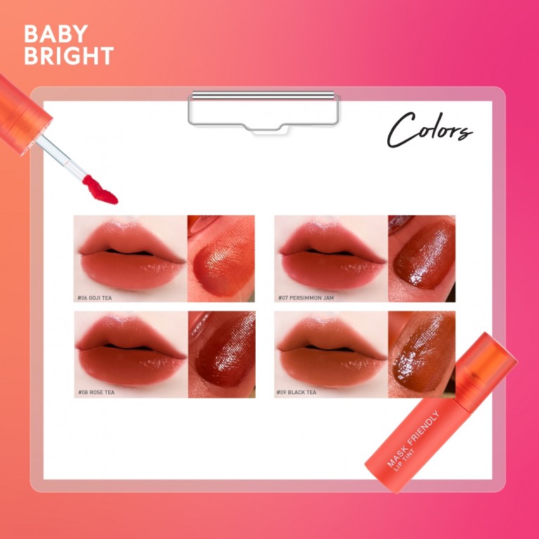 Baby Bright แมสก์เฟรนด์ลี่ลิปทินท์ 2.5g