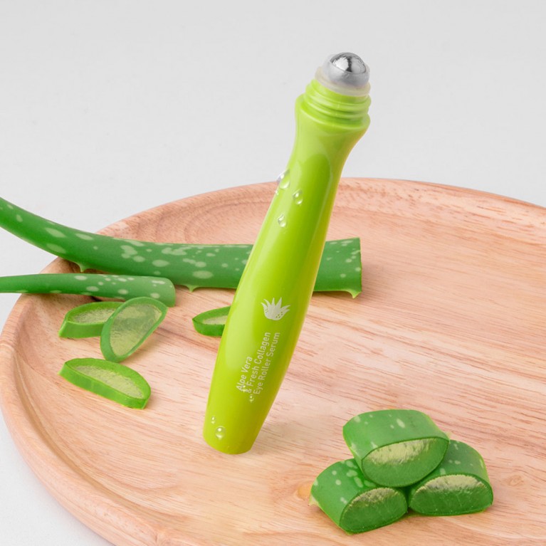 Baby Bright อโลเวร่าแอนด์เฟรชคอลลาเจนอายโรลเลอร์เซรั่ม 15ml (Y2020)