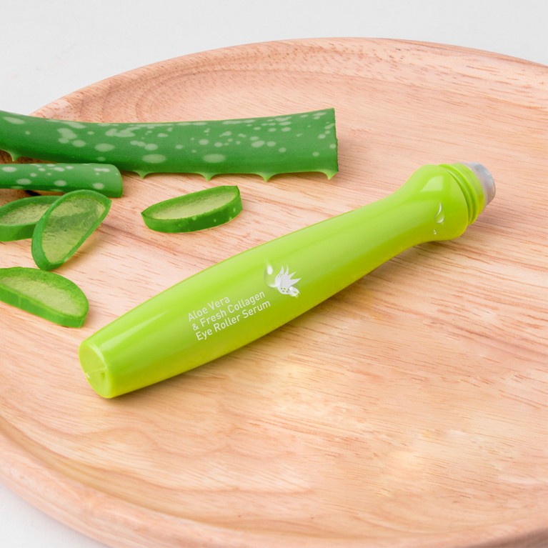 Baby Bright อโลเวร่าแอนด์เฟรชคอลลาเจนอายโรลเลอร์เซรั่ม 15ml (Y2020)