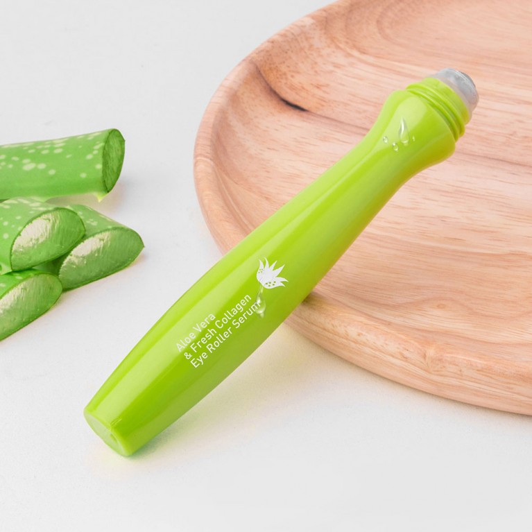 Baby Bright อโลเวร่าแอนด์เฟรชคอลลาเจนอายโรลเลอร์เซรั่ม 15ml (Y2020)