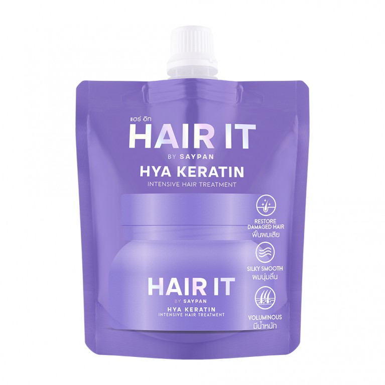 Hair It ไฮยาเคราตินอินเทนซีฟแฮร์ทรีทเม้นท์ 200g (รีฟิล) แฮร์อิท