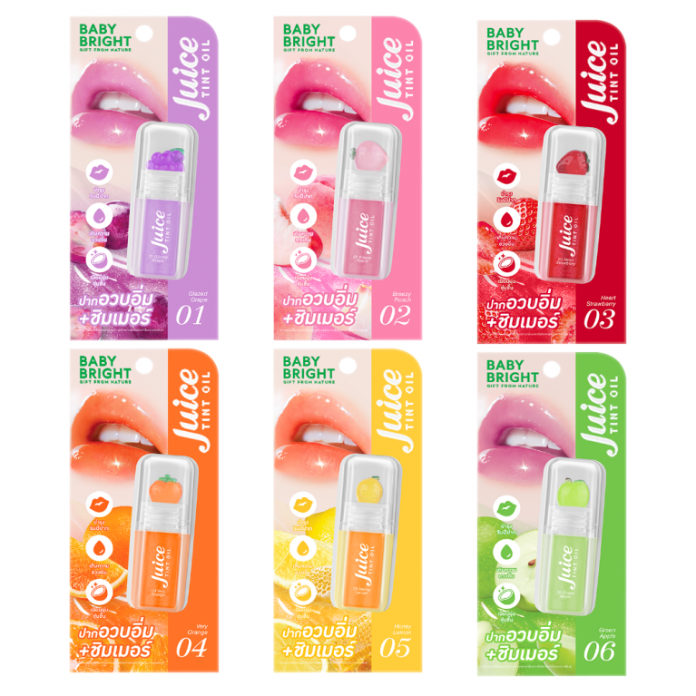 Baby Bright จูซทินท์ออยล์ 3.1g 