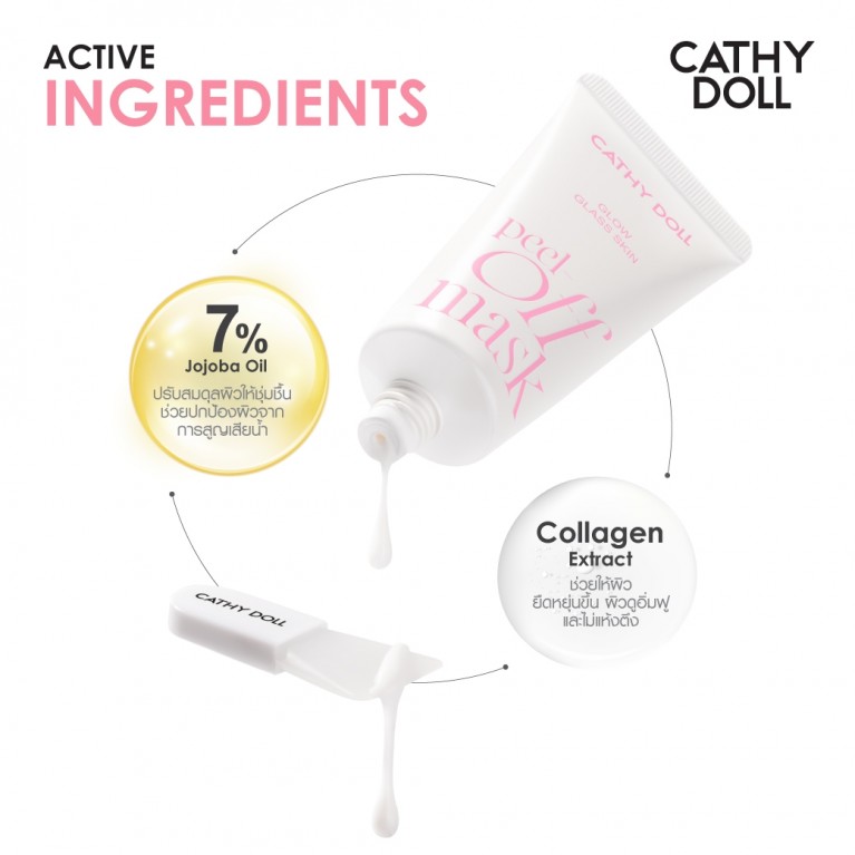 Cathy Doll พีลออฟมาสก์ 50ml
