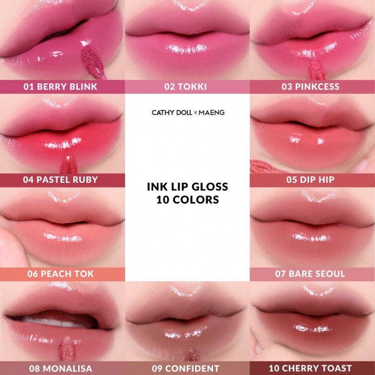 Cathy Doll อิงค์ลิปกลอส 3.2g