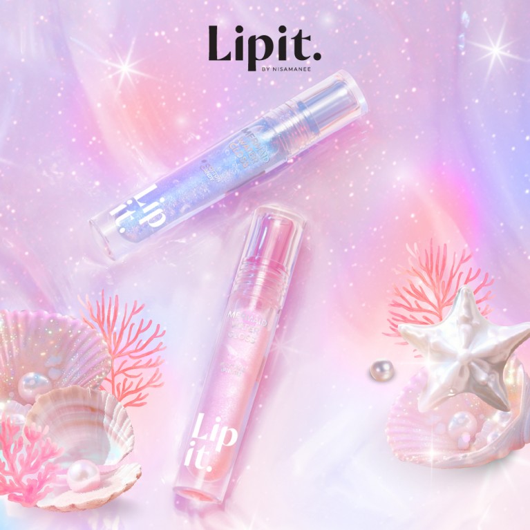 Lip it เมอร์เมดวอเตอร์กลอส 2.8g ลิปอิท
