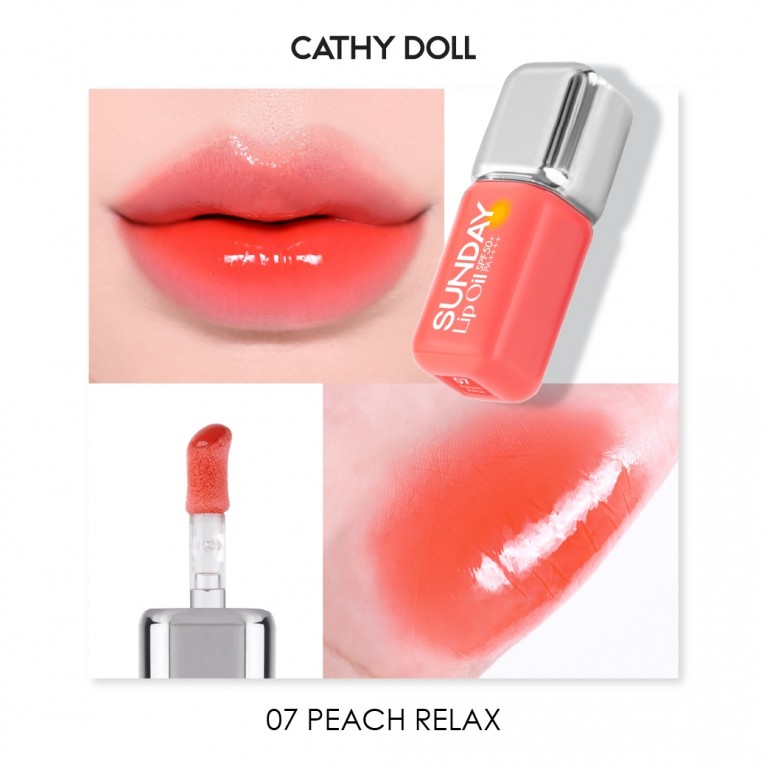 Cathy Doll ซันเดย์ลิปออยล์ เอสพีเอฟ50+ พีเอ++++ 3.5g