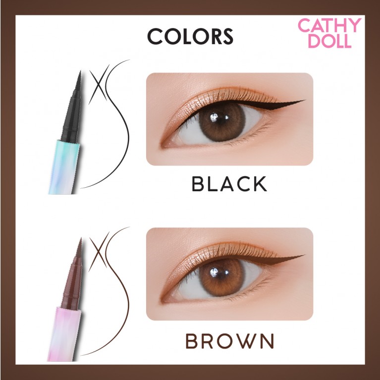 Cathy Doll เอ็กซ์เอสบรัชไลเนอร์ 0.6ml เคที่ดอลล์