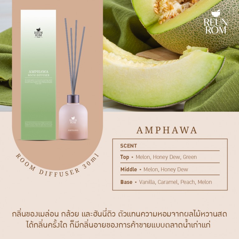 Reunrom รูมดิฟฟิวเซอร์ 30ml