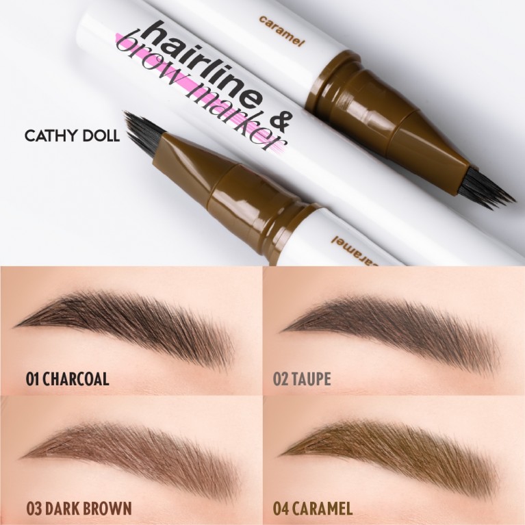 Cathy Doll แฮร์ไลน์แอนด์บราวมาร์กเกอร์ 0.5ml เคที่ดอลล