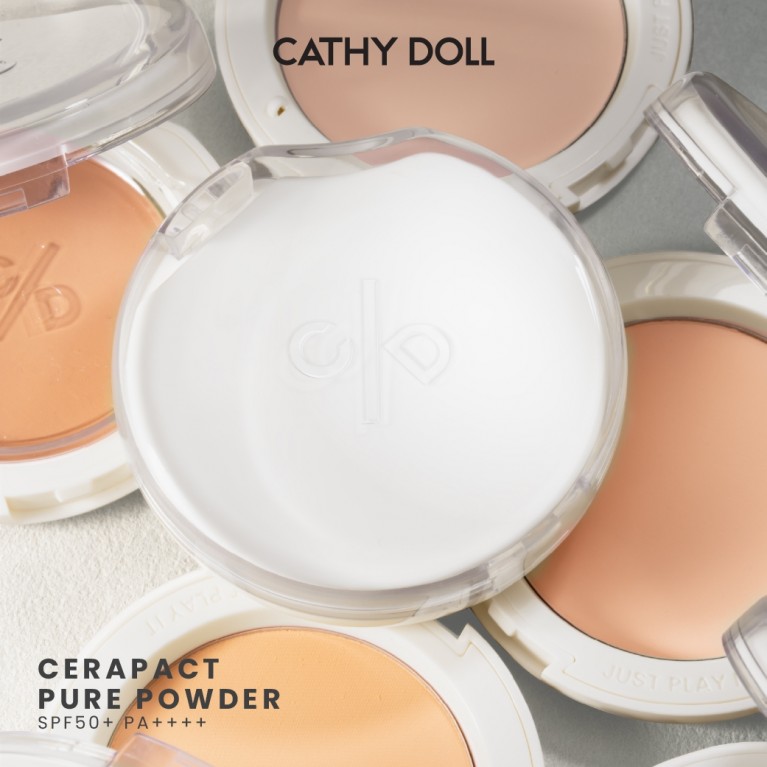Cathy Doll เซราแพ็คเพียวพาวเดอร์ เอสพีเอฟ50+ พีเอ++++ 12g เคที่ดอลล์